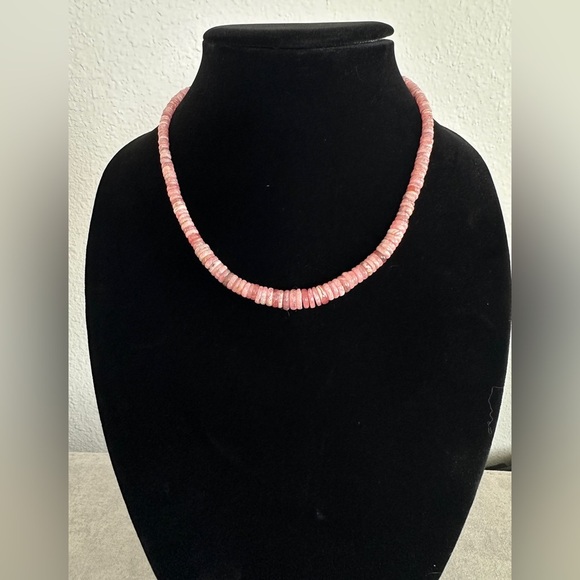 Jay King Rhodochrosite Graduated Bead 18" Sterling Silver Necklace - Picture 1 of 7